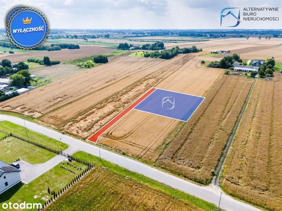 Działka budowlana w Zawieprzycach gm. Spiczyn