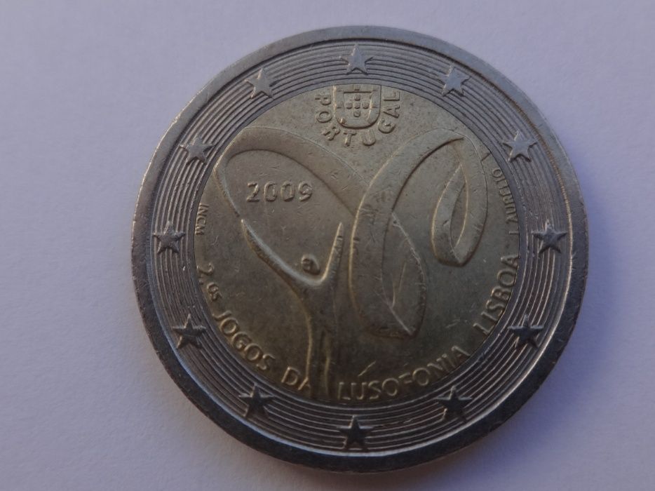 Moedas 2 euros Comemorativas - Portugal | Finlândia | Belgica