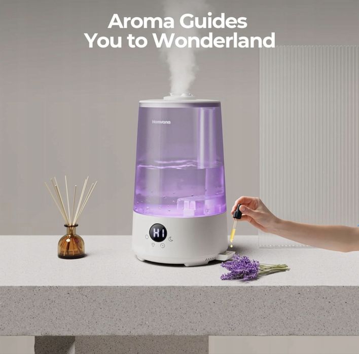 Ultrasoniczny Nawilżacz Powietrza Homvana