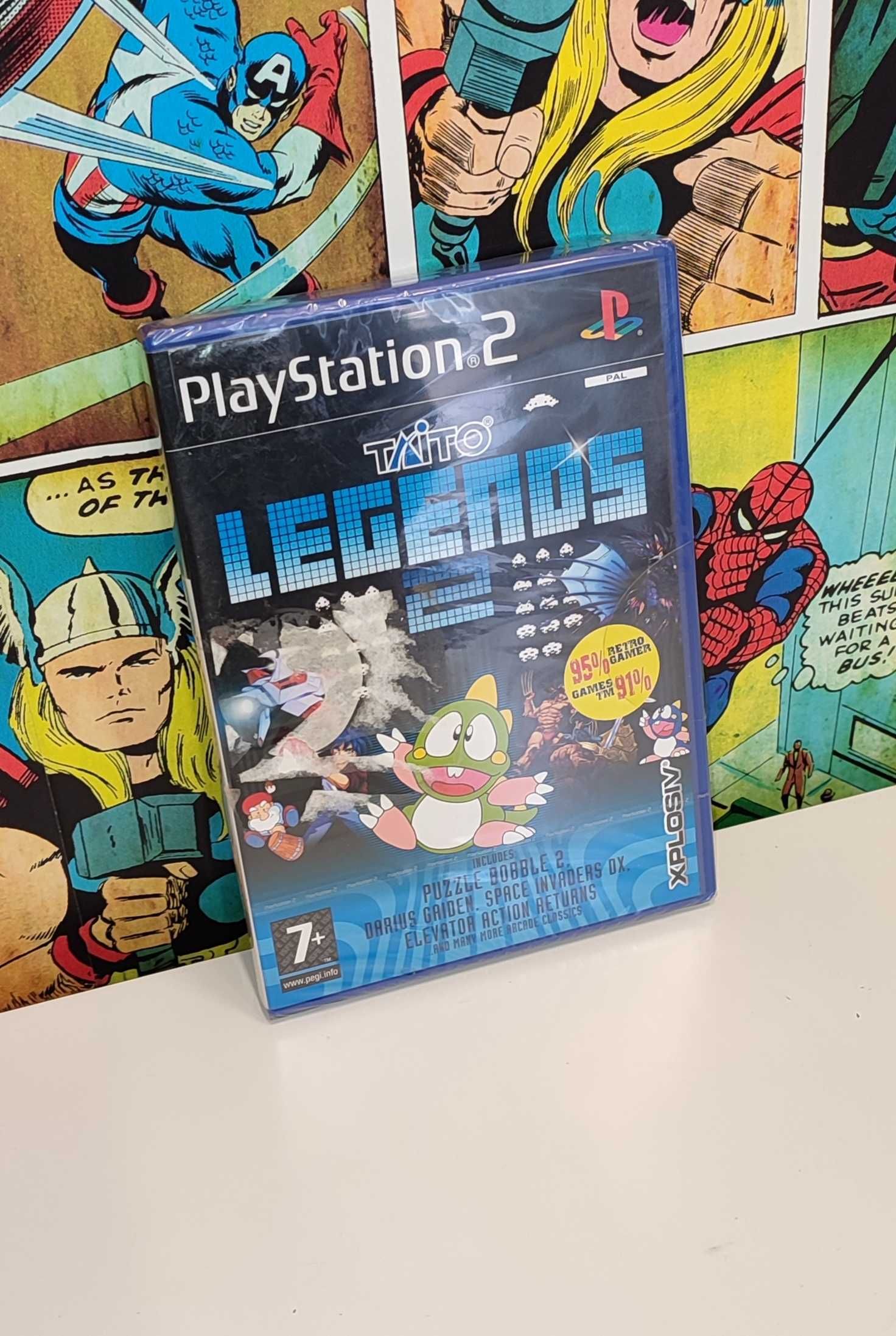 Gra Taito Legends 2 UNIKAT Nowa Folia Ps2 PlayStation 2 Szczecin
