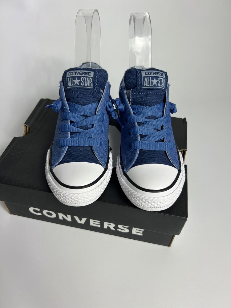 Nowe Converse trampki dziecięce niskie buty niebieskie 29 outlet