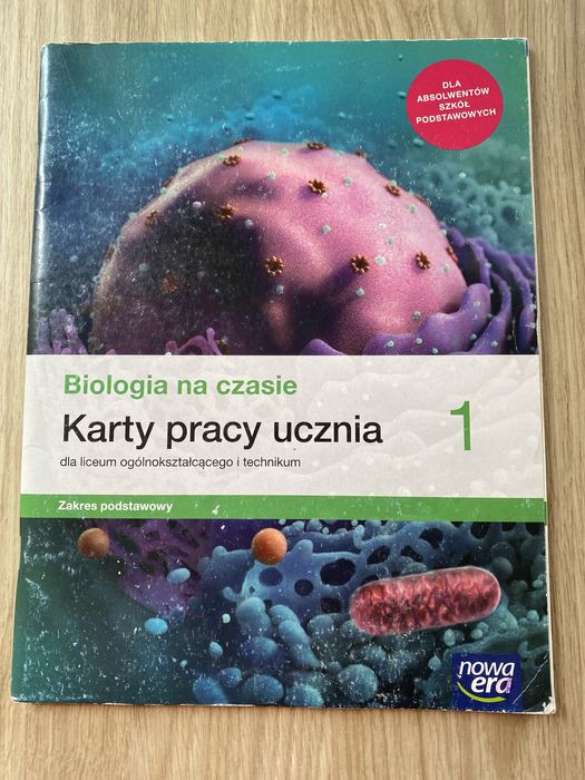 Biologia na czasie 1 Karty pracy, Nowa Era