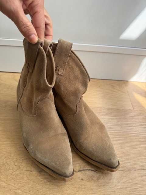 Botas texanas beje