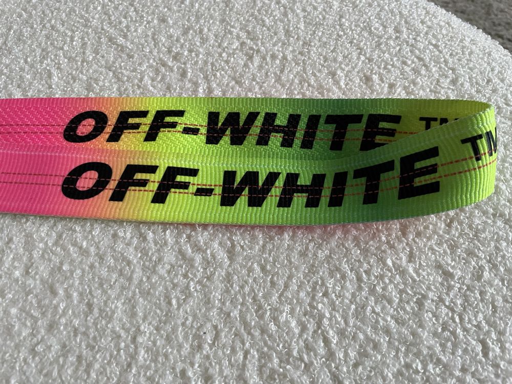 Kolorowy pasek Off-White