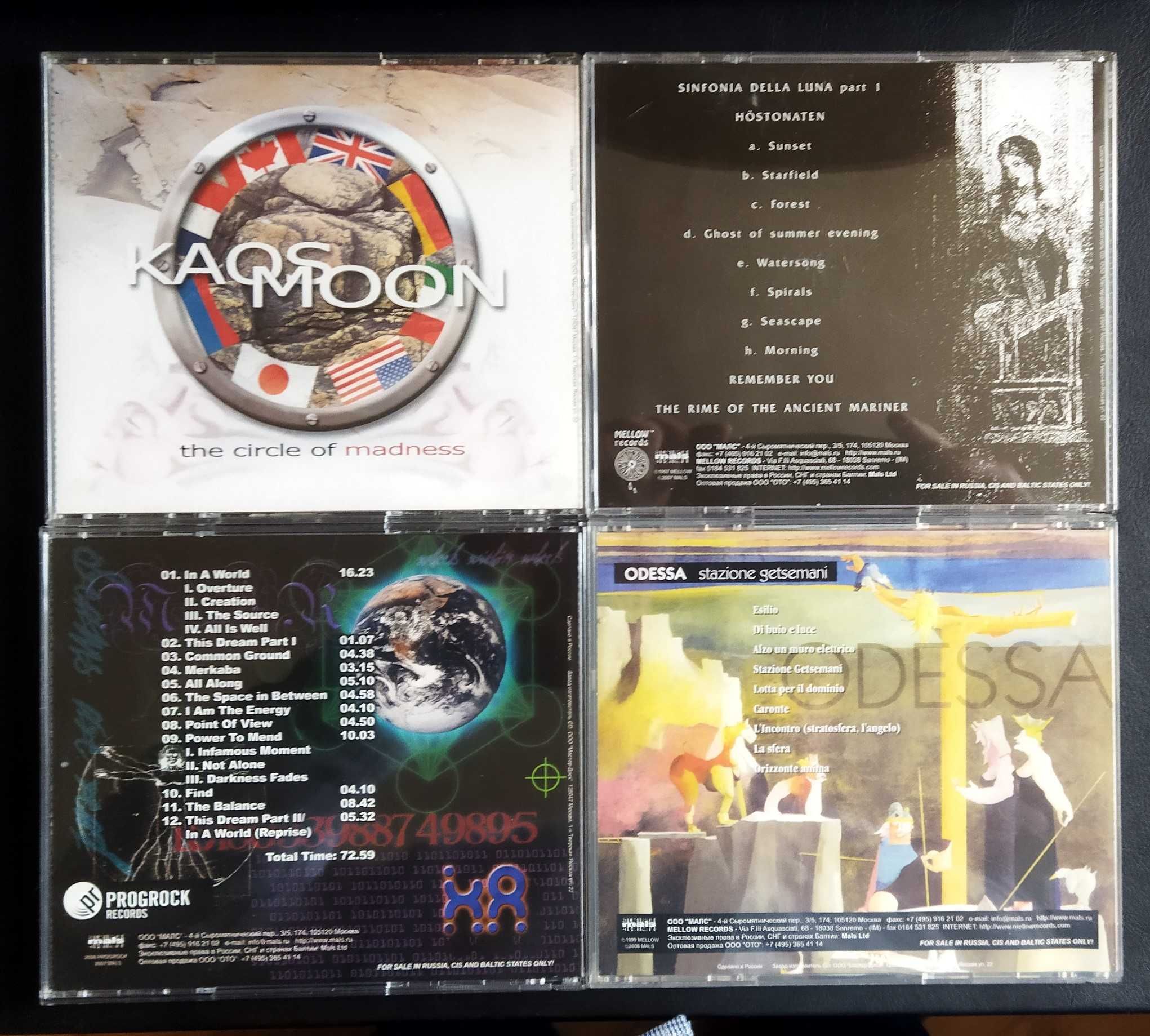 Płyta CD rock progresywny: HOSTSONATEN "Finisterre Project" 2007