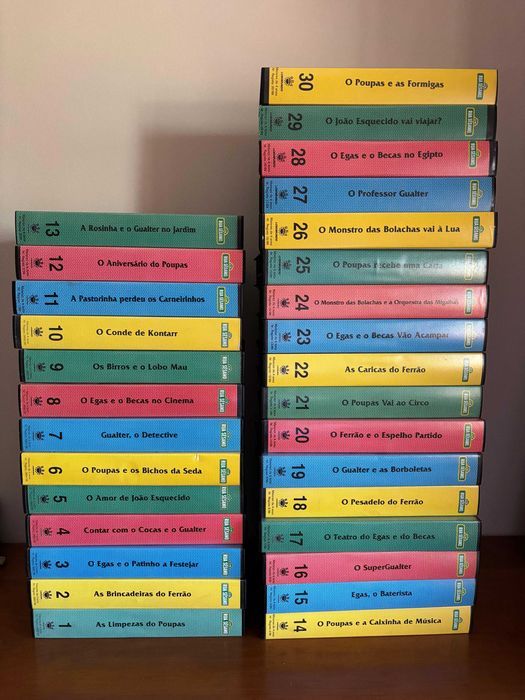 Coleção Cassetes Rua Sésamo