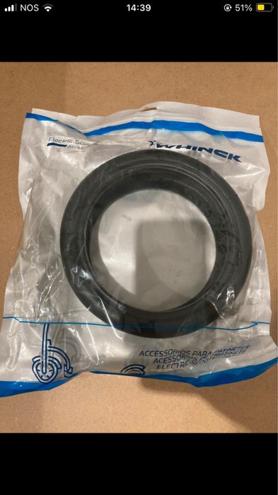 Pneu trotinete 8,5 Xiaomi sem camara de ar