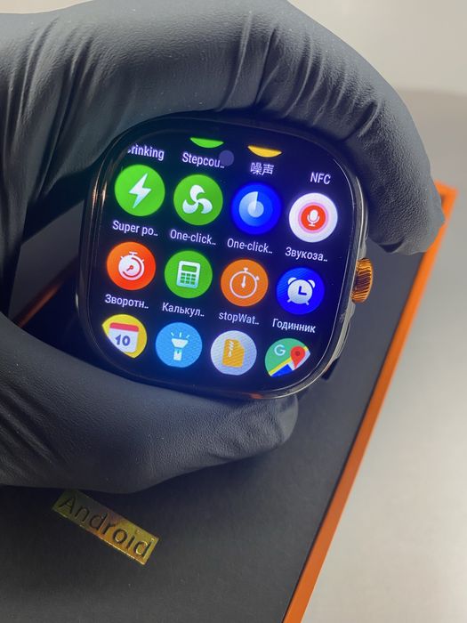 Android Smart Watch M99 — годинник-смартфон з SIM-картою часы с симкой