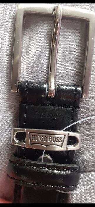 Skórzany pasek Hugo Boss