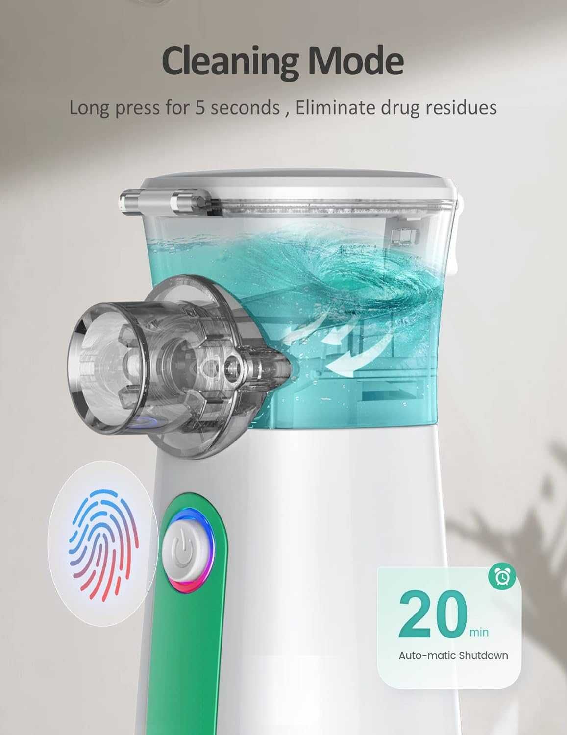 Inhalator, urządzenie Aidisy Ultradźwiękowe inhalacje, nebulizator