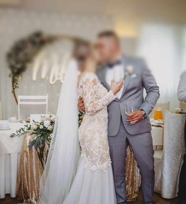 Suknia Ślubna r36 z bolerkiem