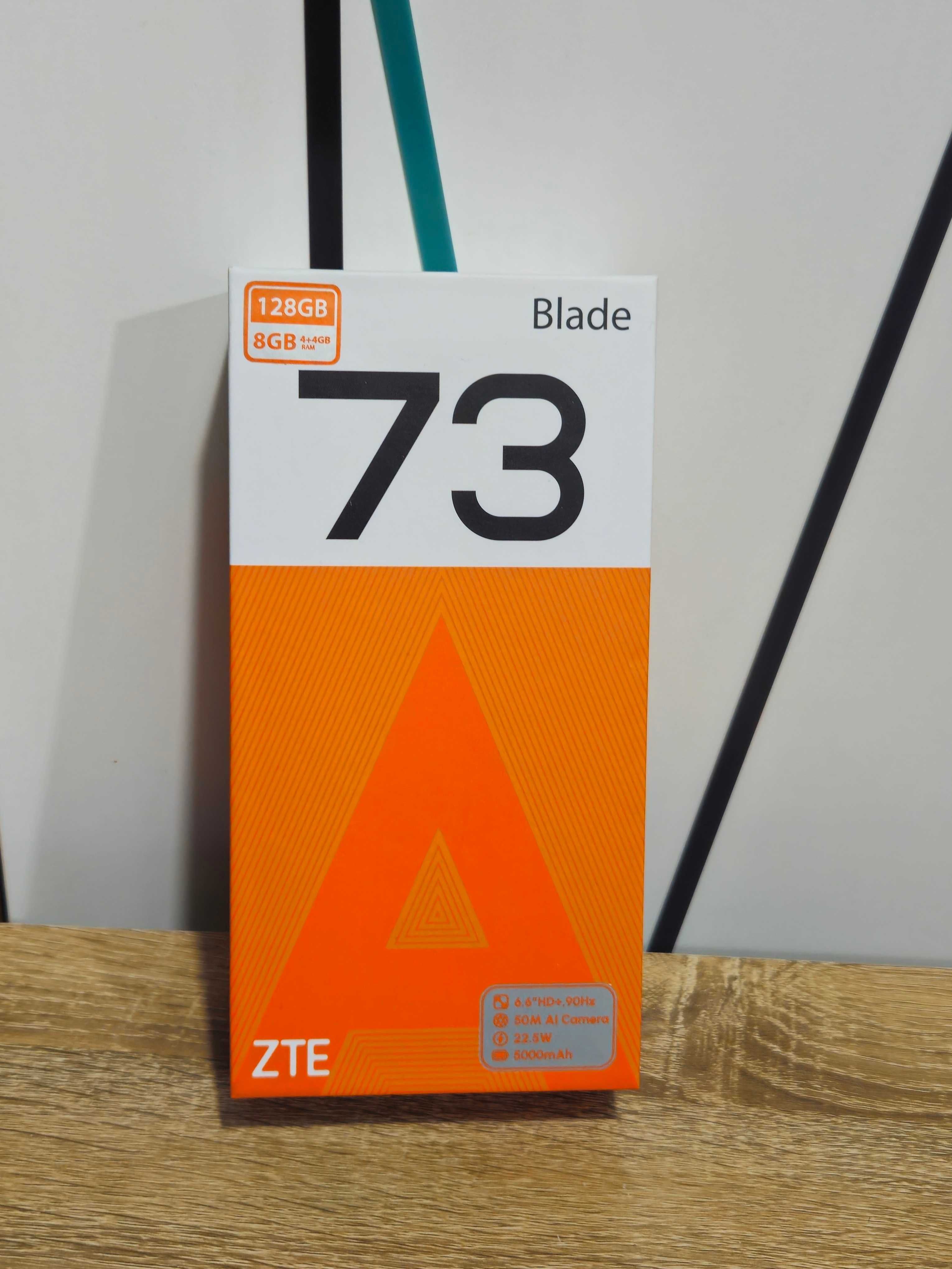 ZTE Blade A73 8GB / 128GB - CZARNY 90Hz LTE 6"6 NOWY FV23%