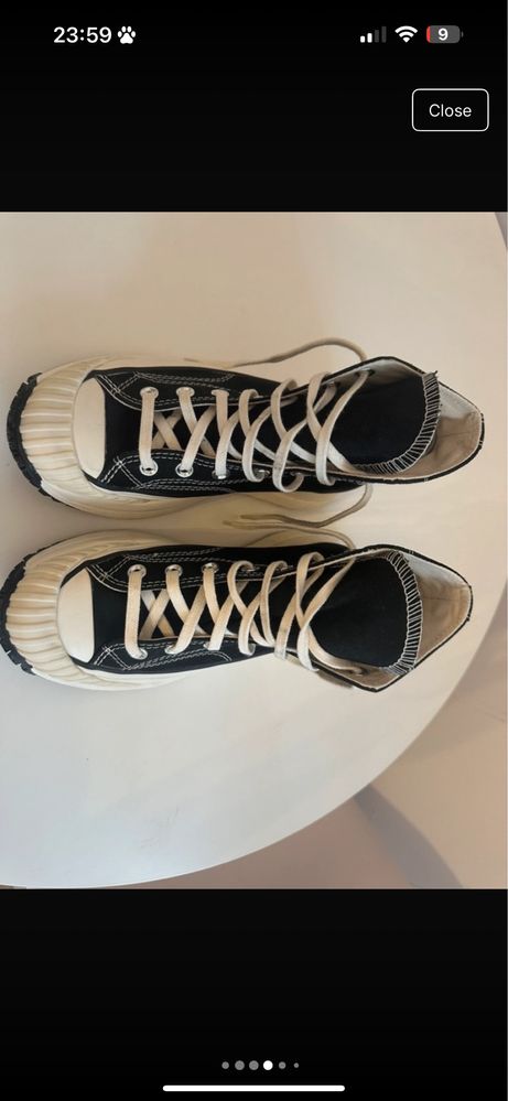 converse chuck 70 AT CX PLATFORM UNISEX - Sneakersy wysokie