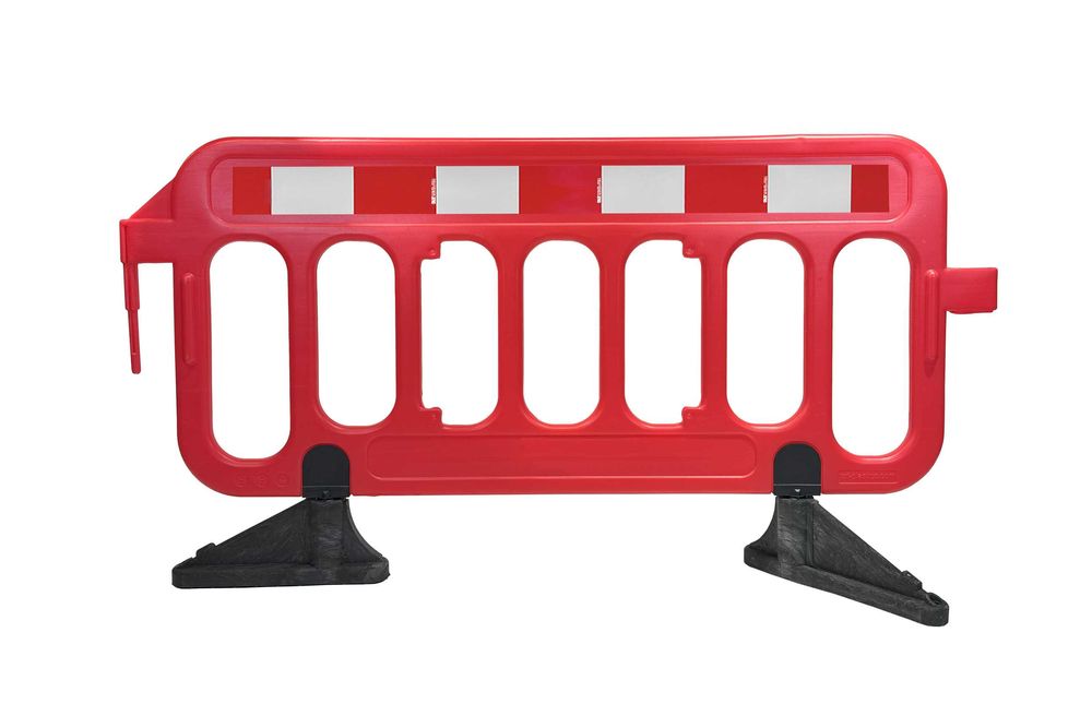 Barierki Przenośne - Zapory U-20 NEOS STRADA RED Tworzywo