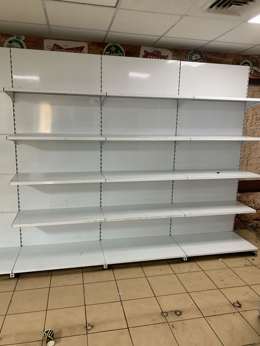 Стеллажи торговые б/у