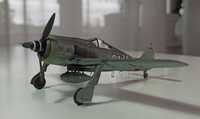 Модель літака Fw 190A-8/R2 масштаб 1:72