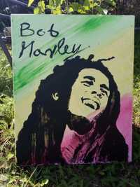 Obraz Bob Marley Akryl 40x50