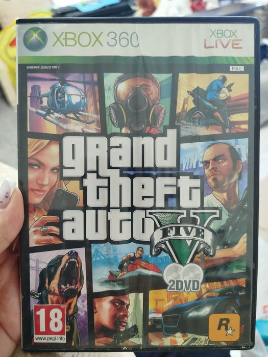 Гра Xbox 360 Граnd Theft Auto V (Blu-ray диск