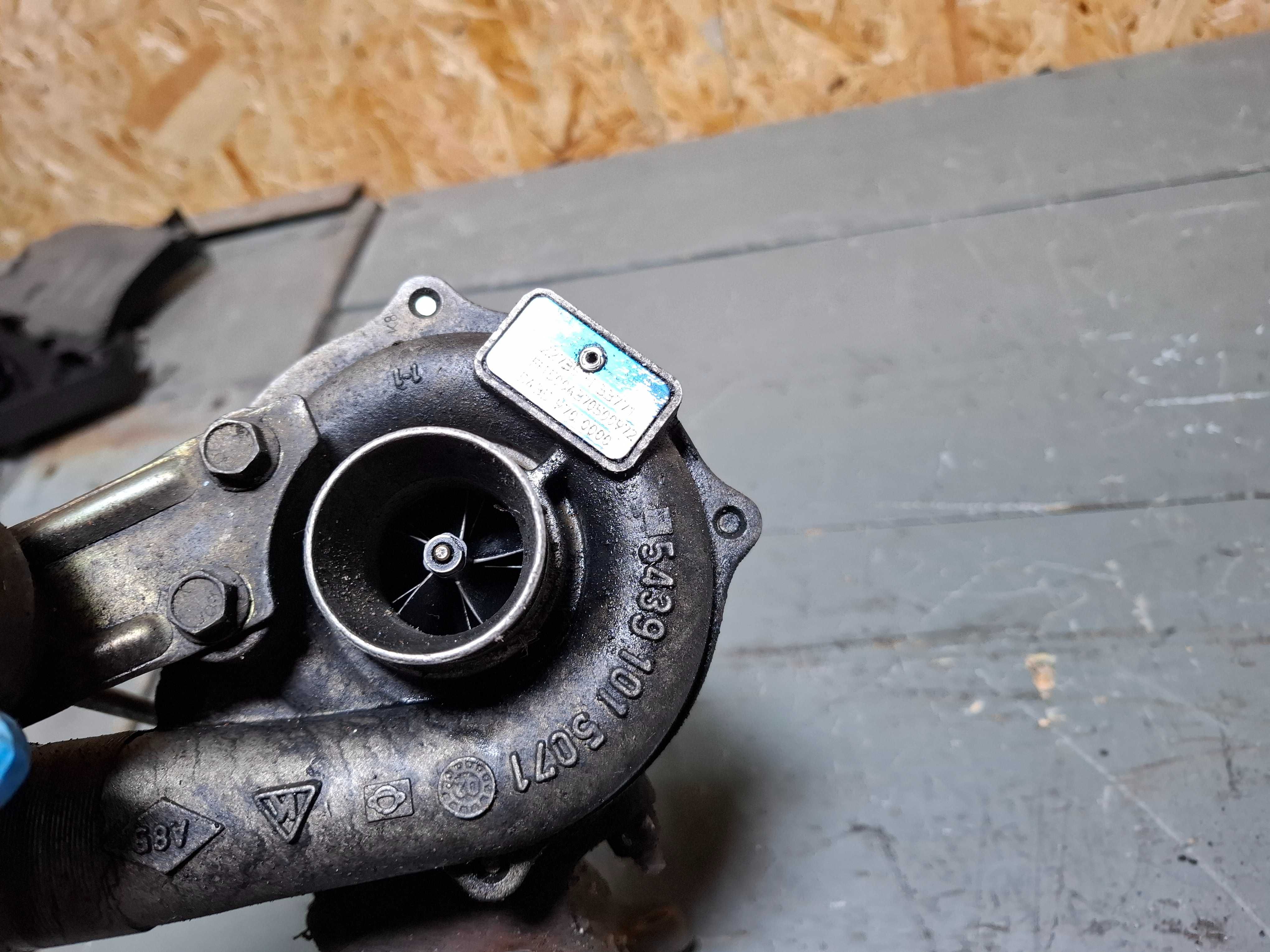 turbo turbina renault kangoo clio thalia 1.5 dci