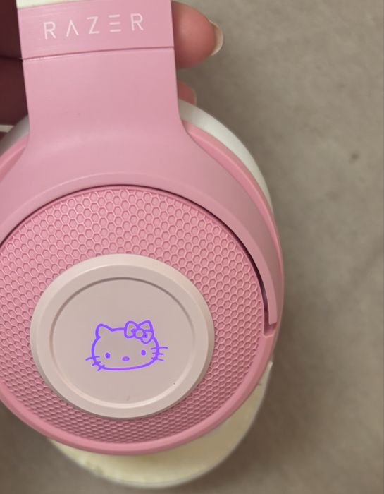 Razer kraken hello kitty headset headphones наушники хеллоу китти