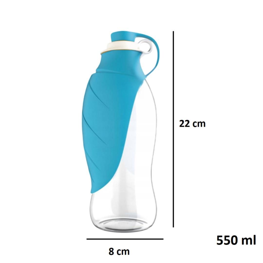 Butelka dla psa bidon poidło miska turystyczna spacer 550ml