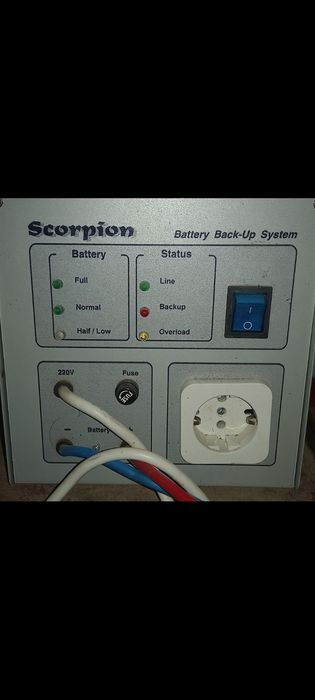 ИБП, бесперебойник,инвертор Scorpion, 12V, 600W