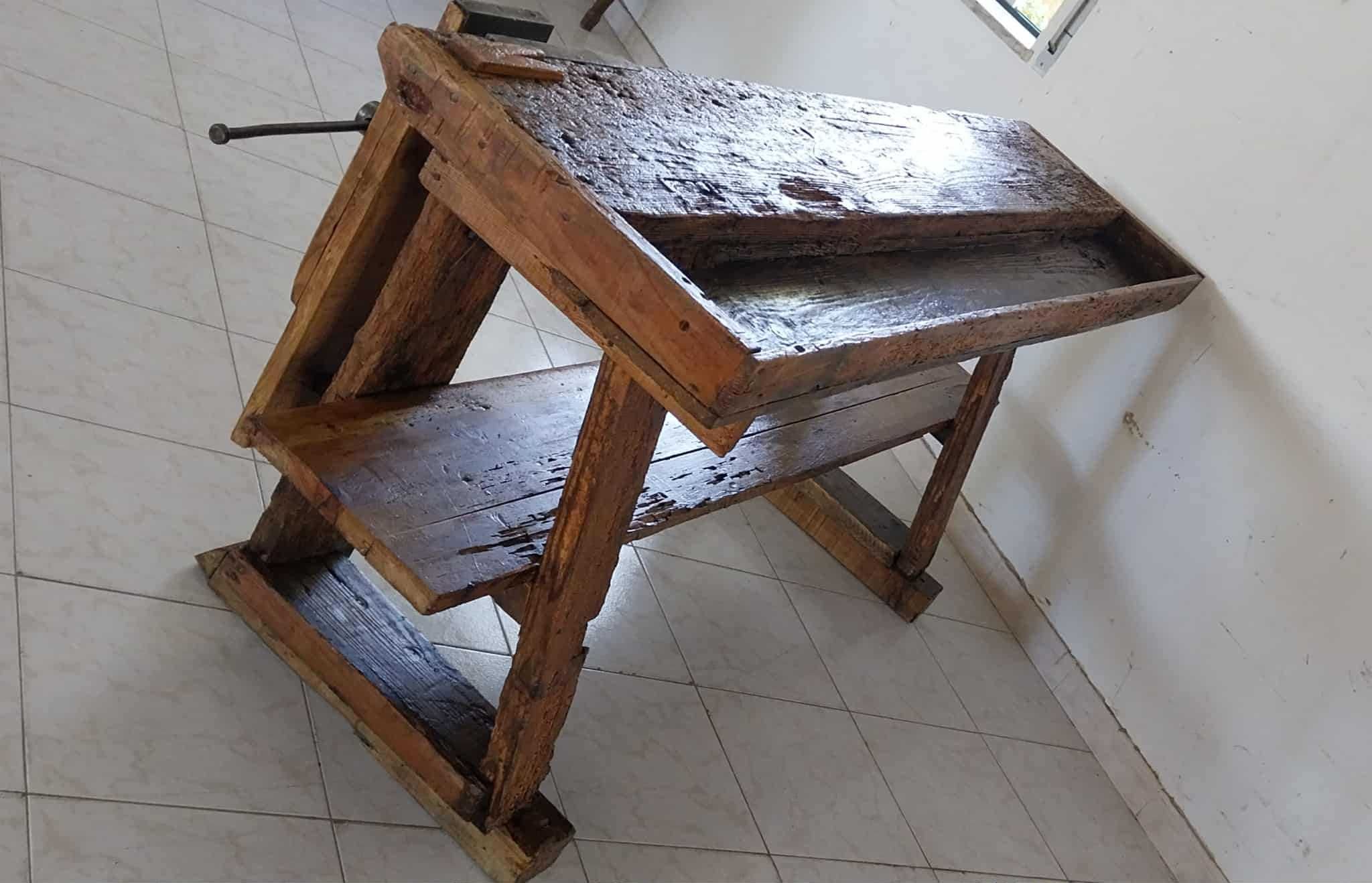 Antiga Bancada de Marcenaria. Restaurada