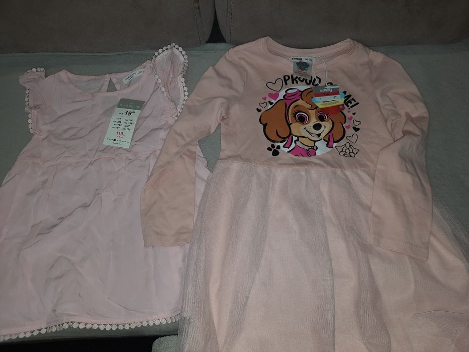 Zestaw ubrań dla dziewczynki 110 4-5 lat