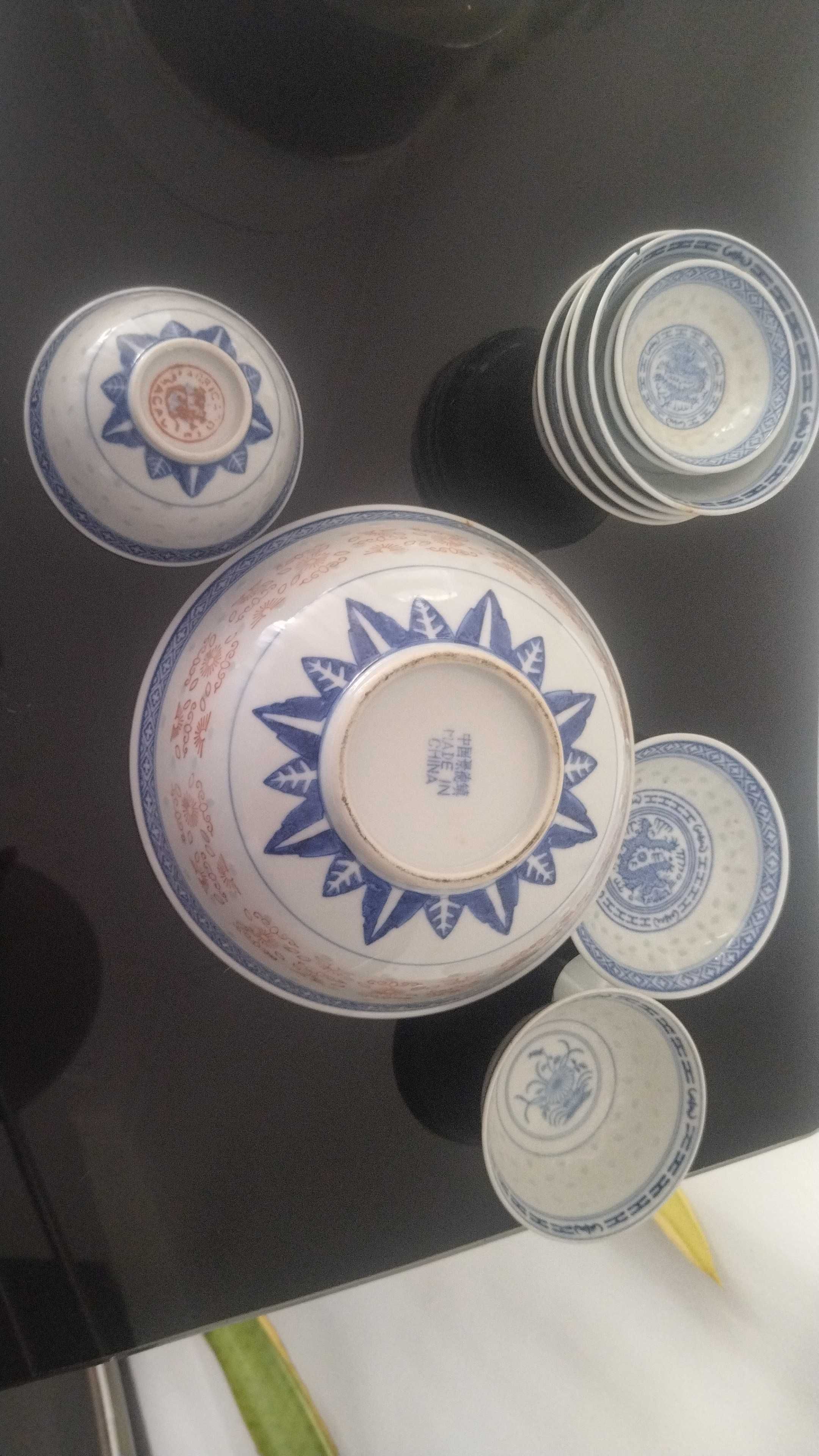 Porcelana chinesa bago de arroz (Macau)