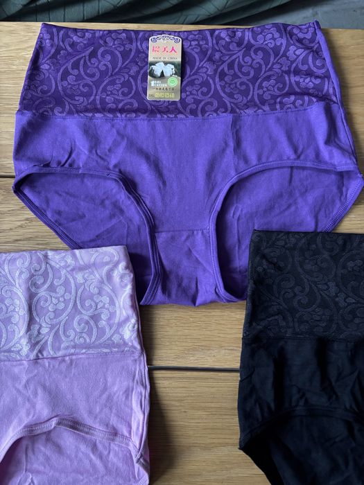 Труси трусики бавовна 3XL набір h&m хлопок висока талія 52-54 р