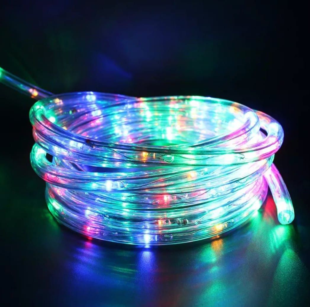Wąż świetlny LED 20m multikolor kolorowy ozdoby świecące świąteczne