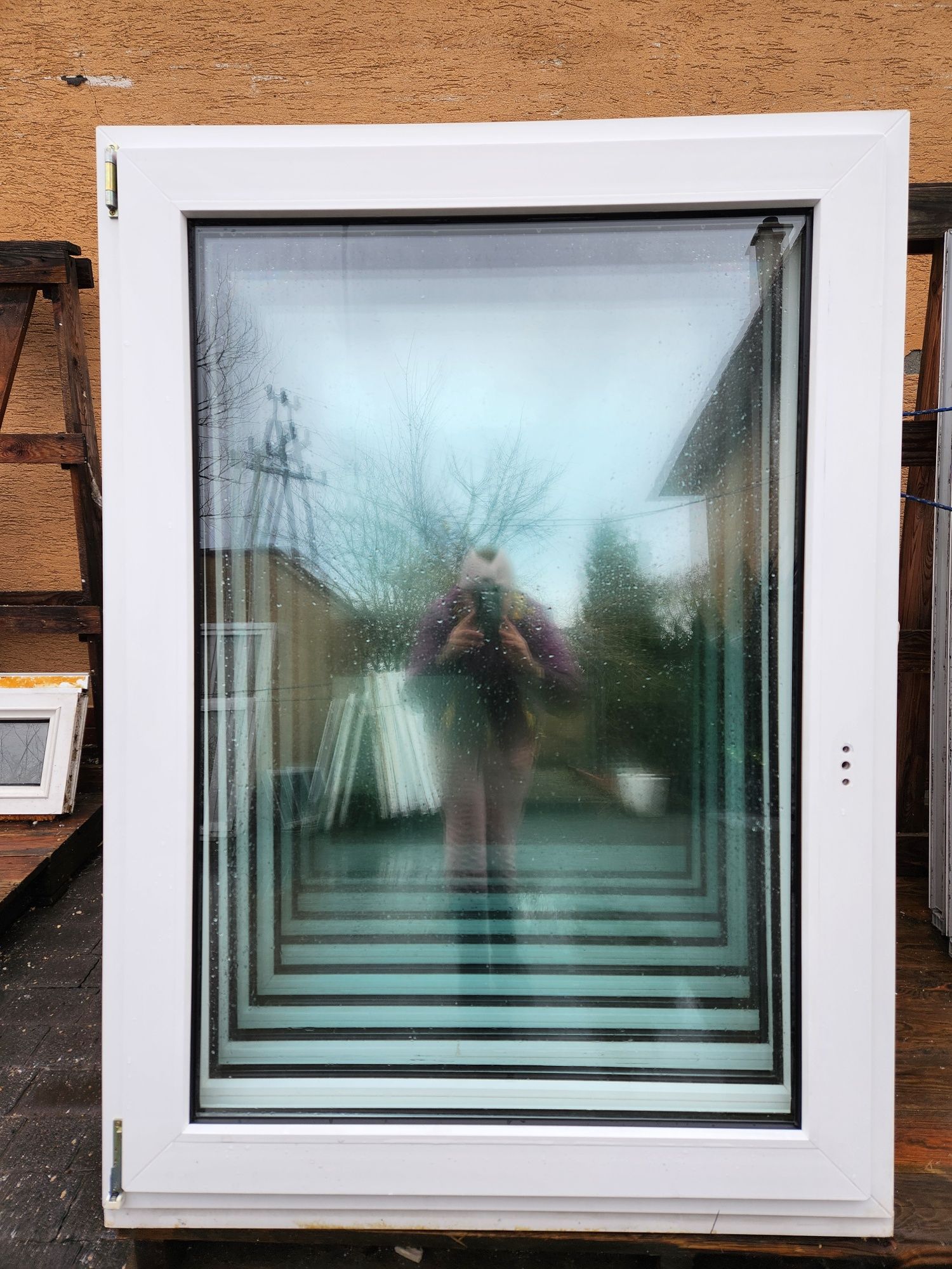 Okna pcv 106 x 145, okna używane
