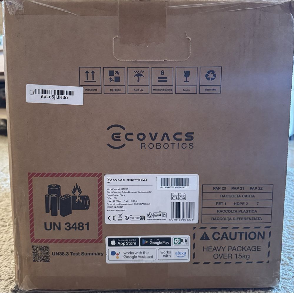 ECOVACS deebot T80 Omni