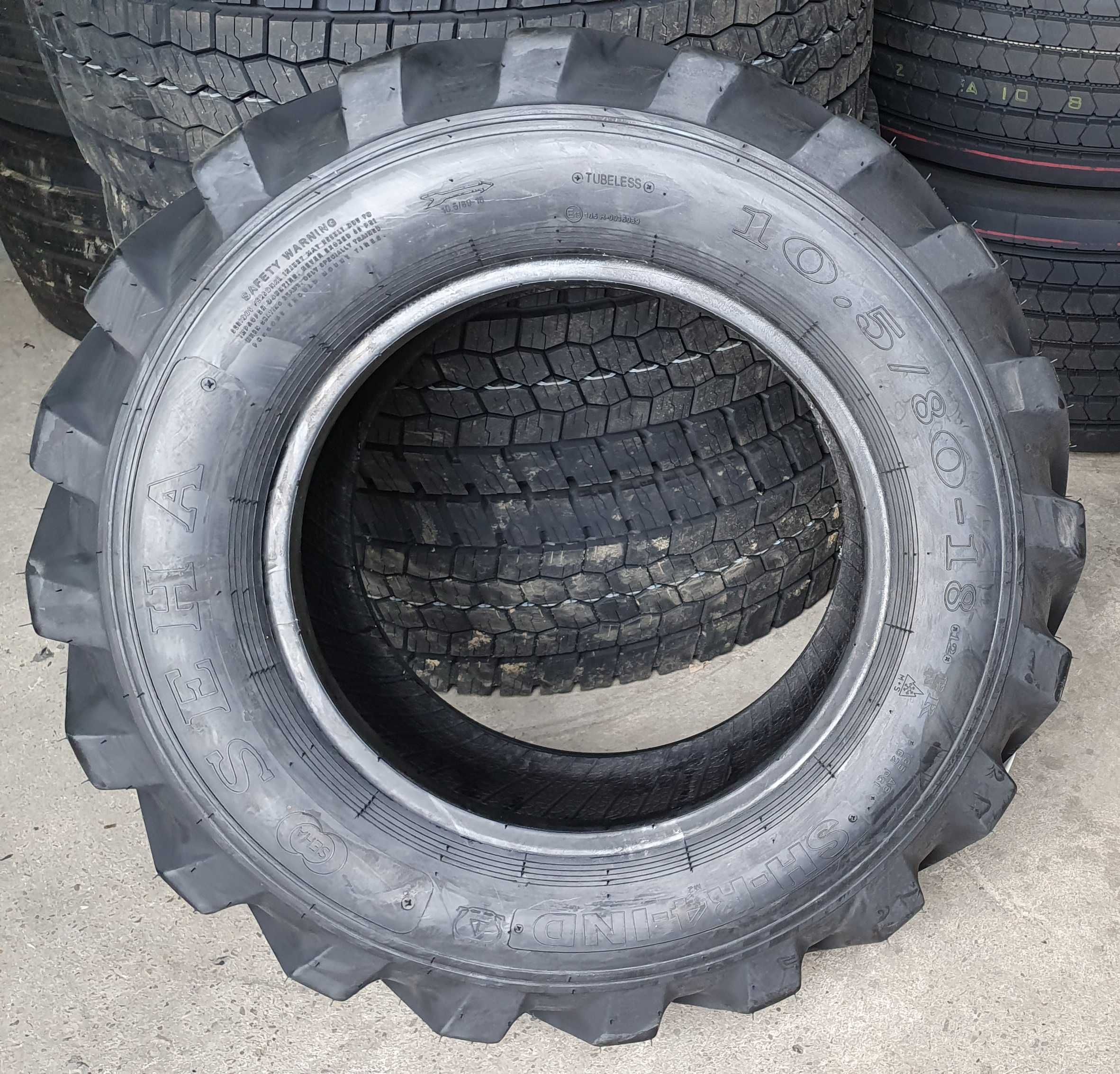 Nowe Opony 10.5/80-18 SEHA/OZKA SHR4  12PR - cena BRUTTO