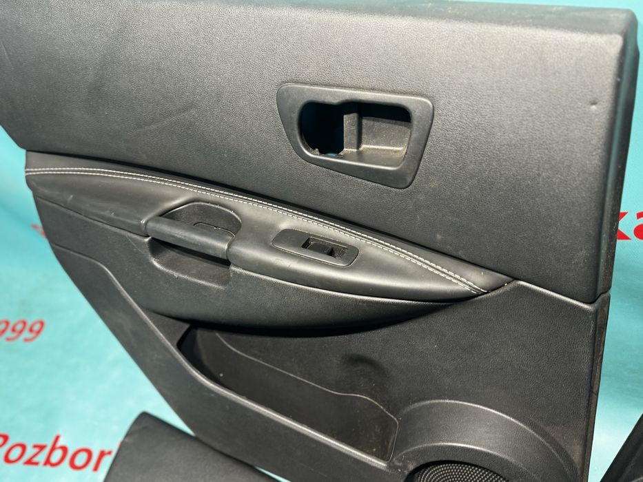 Карта дверей Nissan Qashqai j10 задня обшивка Кашкай