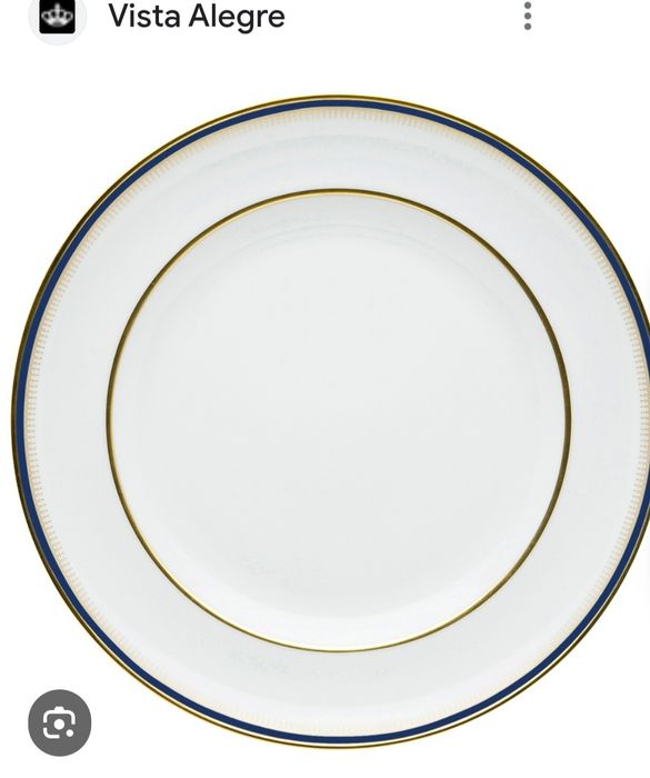 Conjunto de 11 pratos vista alegre