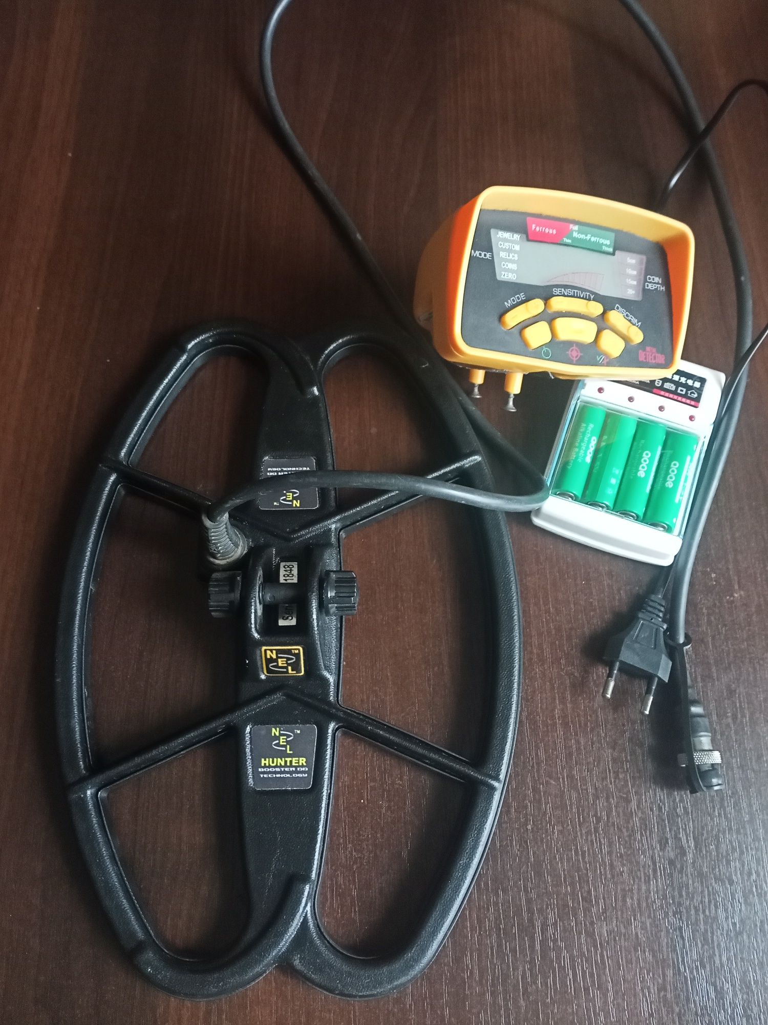 Металлоискатель MD 6350 с катушкой Nell hunter