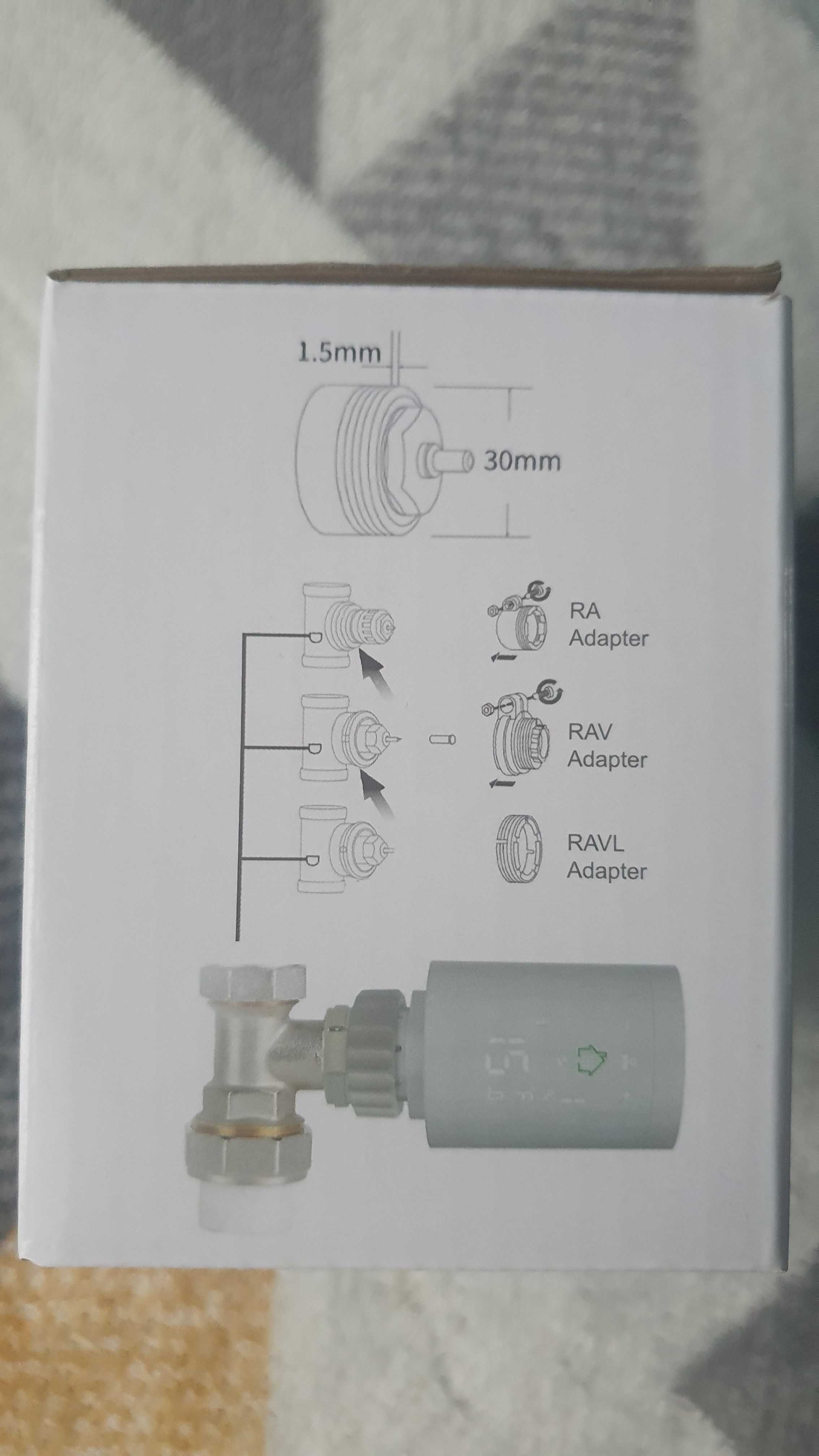 3xGłowica Termostatyczna Zigbee