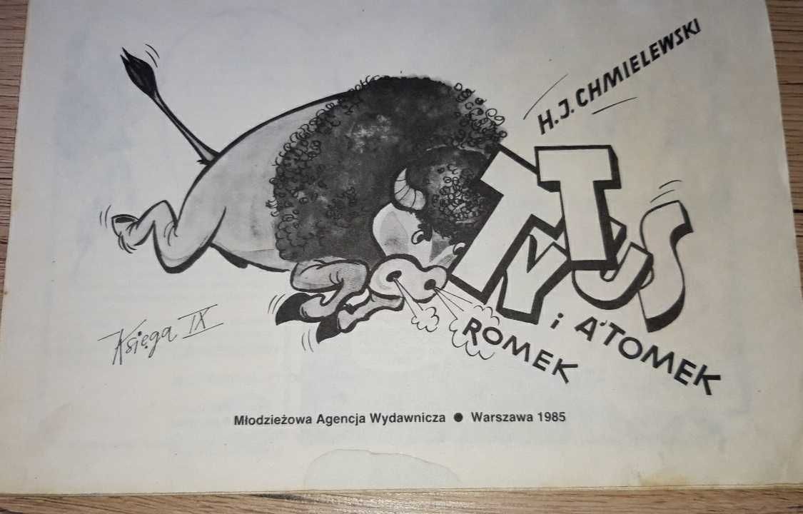 Komiks "Tytus, Romek i Atomek. Księga IX". 1985 rok, wyd. III.