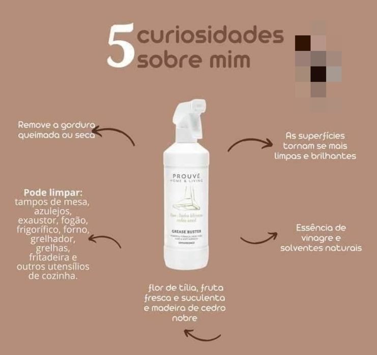 Bestseller limpeza Desengordurante da  Prouvé