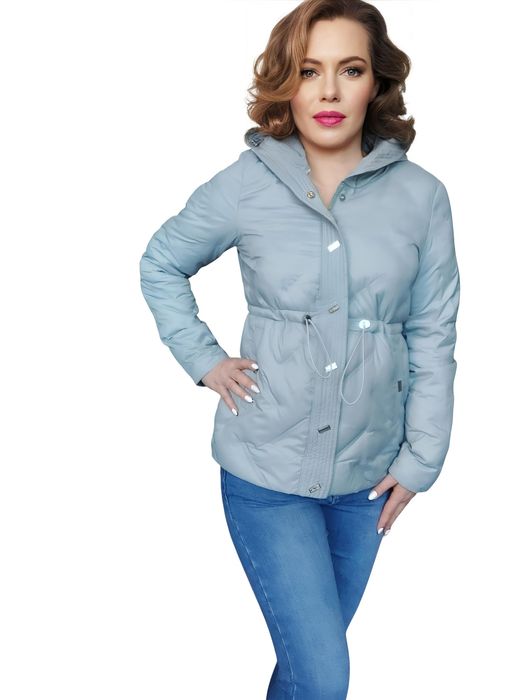 NOWA ZIELONA damska kurtka wiosenna przejściowa kurtka MIĘTOWA XL 42