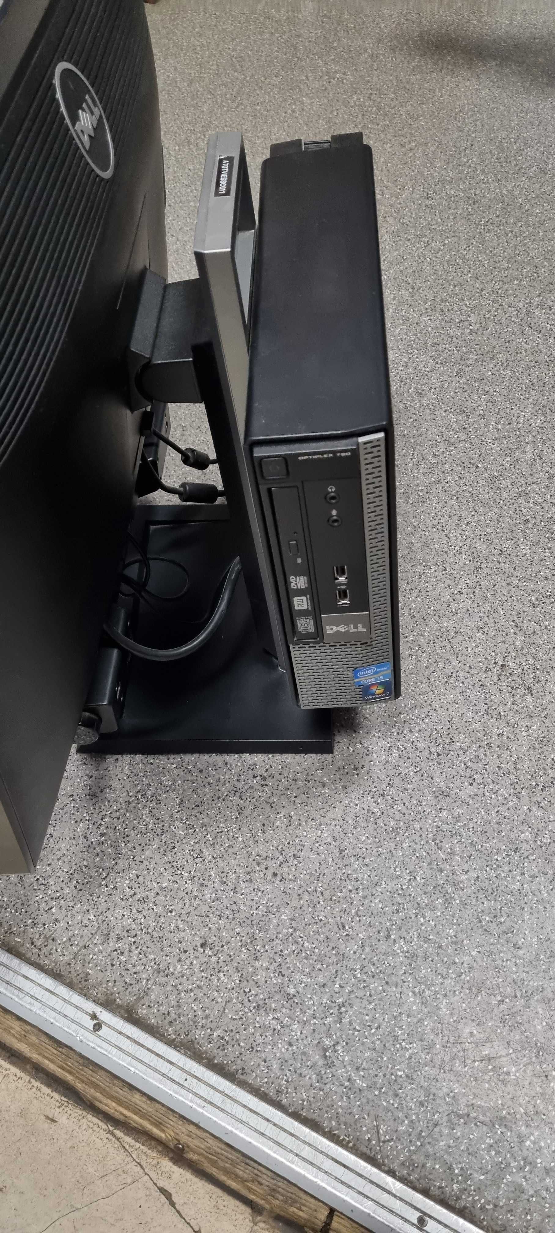 Komputer stacjonarny Dell + monitor Dell