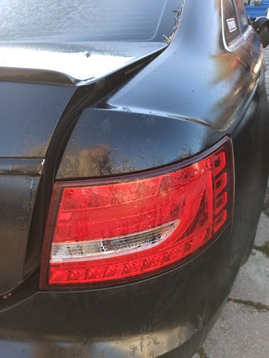 LZ9W Klapa bagażnika audi A6 c6 sedan zderzak lampy skóra s line
