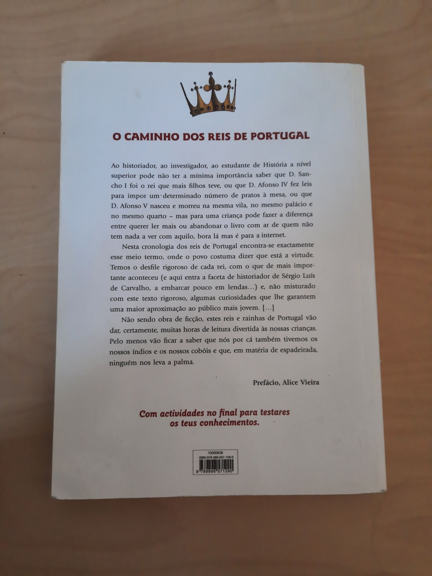 Livro- O caminho dos reis de Portugal
