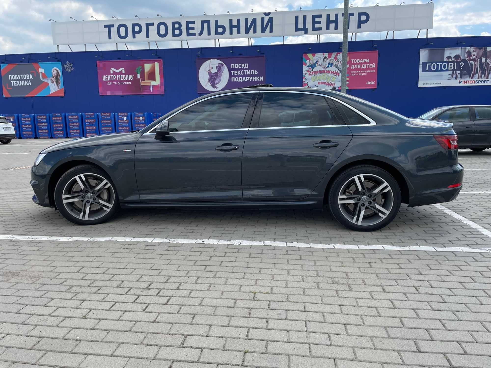 Audi A4 B9 Premium Plus 2.0 tfsi Quattro 252 к/с, S-line