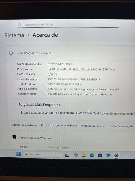 Hp Spectre x360 com ecrã tátil impecável
