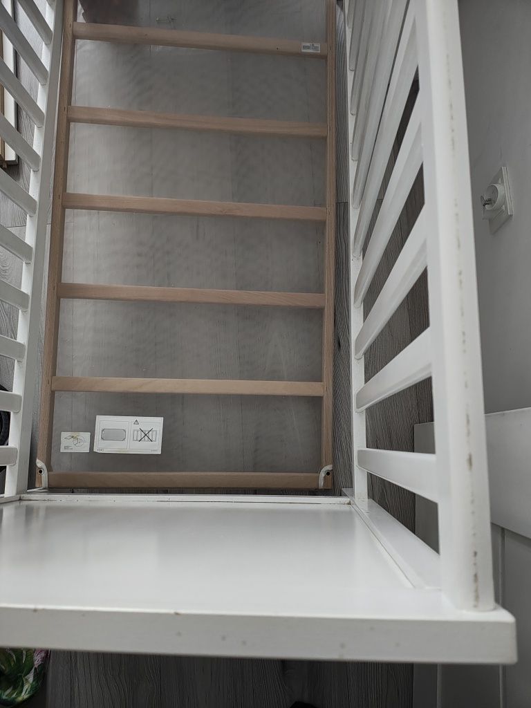 Łóżeczko używane Sundvik Ikea białe