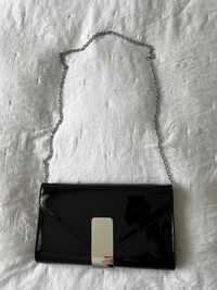 Torebka kopertowa Orsay czarna kopertówka wizytowa