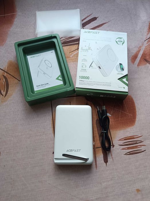 Новий Зовнішній акумулятор ACEFAST M6 PD20W  power bank 10000mAh