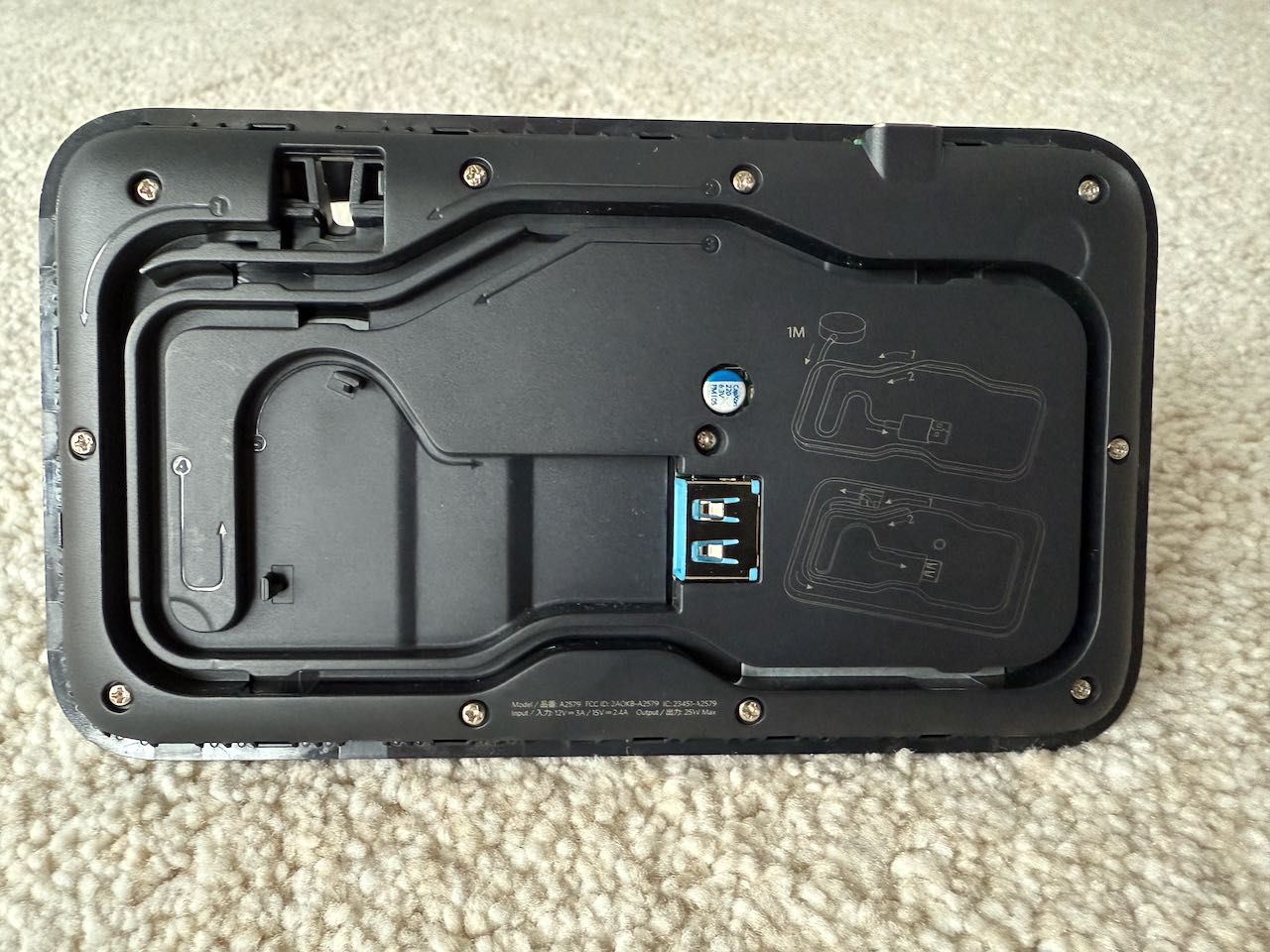 Ładowarka bezprzewodowa Anker A2579 PowerWave 3 w 1 z certyfikatem Qi